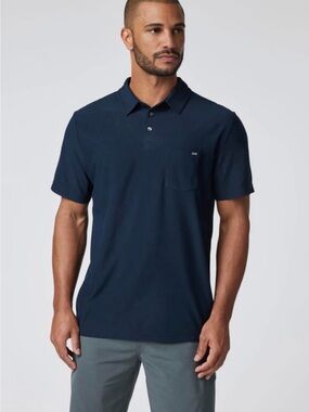 Vuori Ace Polo Navy Blue size XL